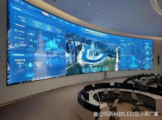 5),户外led led显示屏led显示屏监控室显示屏科技led大屏企业显示屏